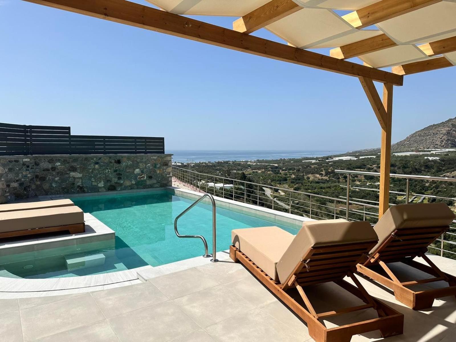 Mediterranean View Villa Makrýgialos Exterior foto