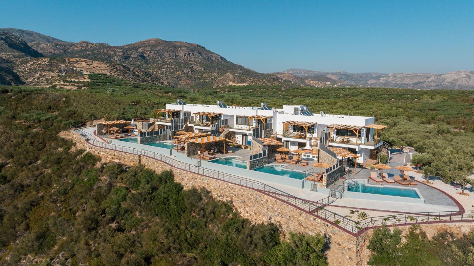 Mediterranean View Villa Makrýgialos Exterior foto