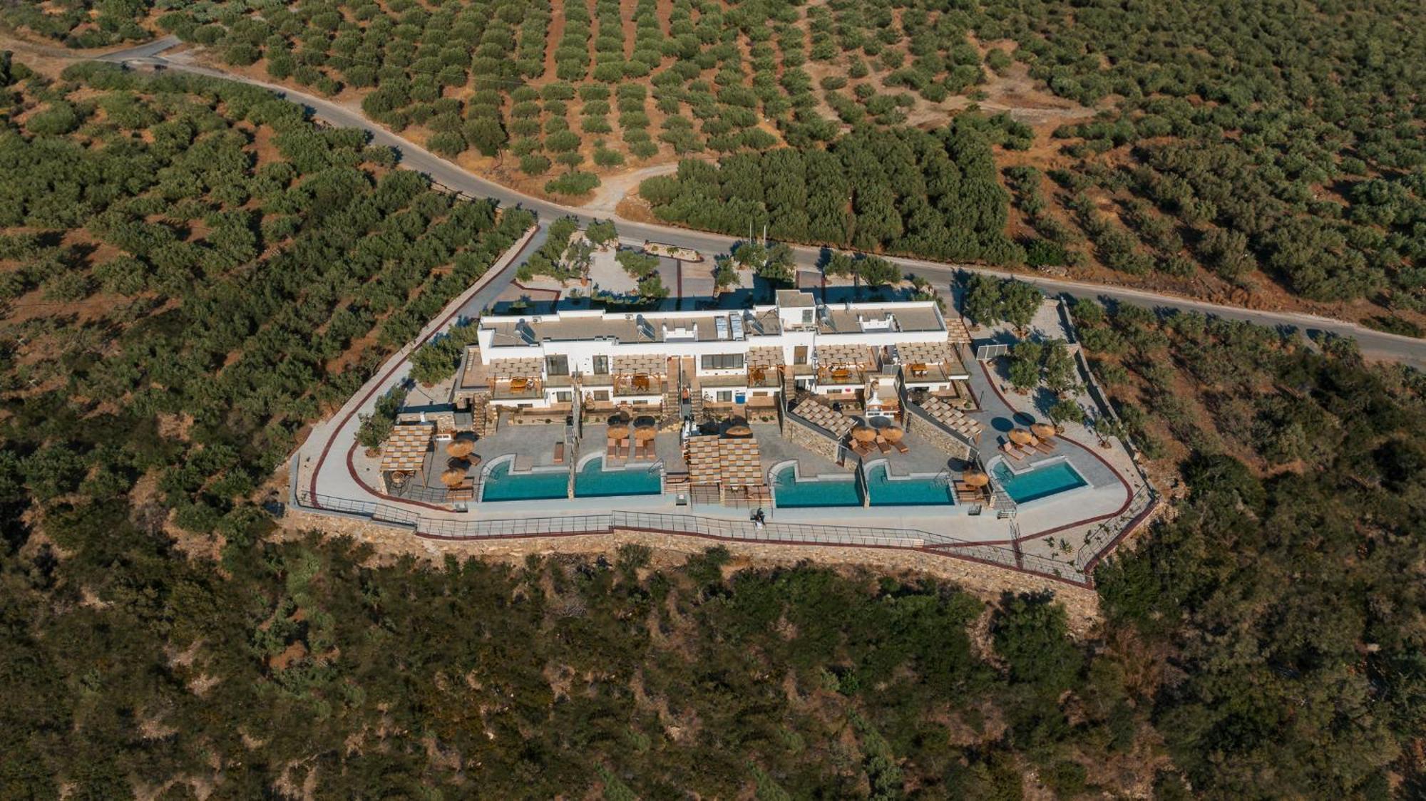 Mediterranean View Villa Makrýgialos Exterior foto