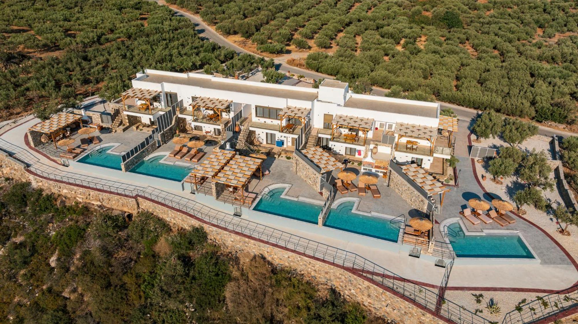Mediterranean View Villa Makrýgialos Exterior foto